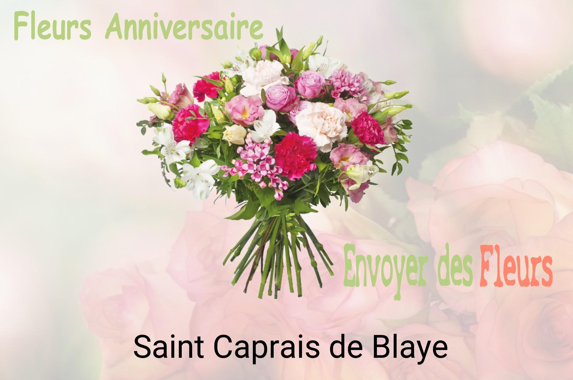 Bouquet de fleurs d’anniversaire livré à Saint-Caprais-de-Blaye