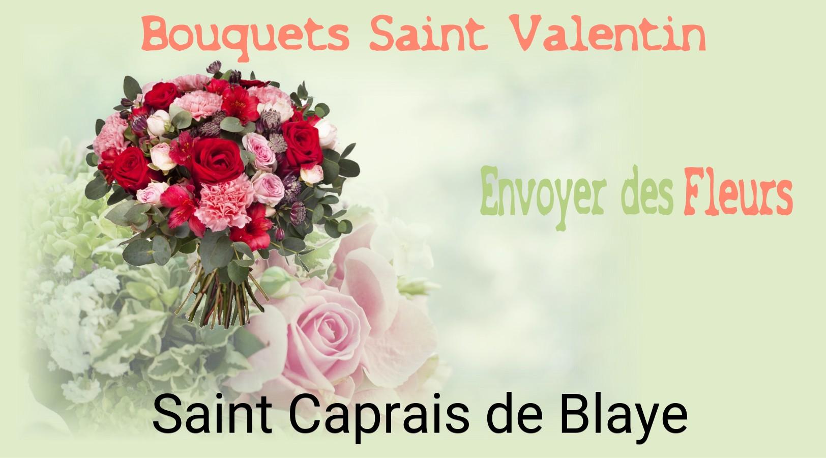 Roses de Saint-Valentin livrées à Saint-Caprais-de-Blaye