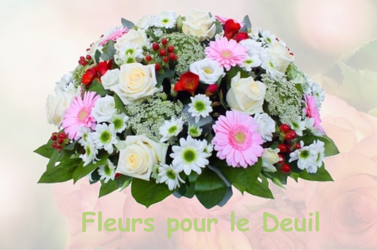fleurs deuil SAINT-CAPRAIS-DE-BLAYE